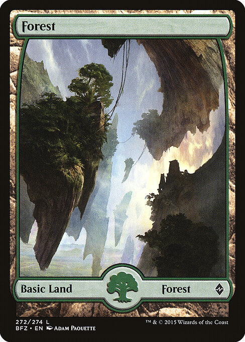 Forest - Battle for Zendikar - 272