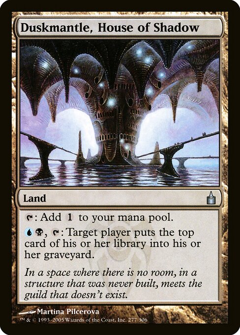 Duskmantle, House of Shadow - Ravnica: City of Guilds - 277