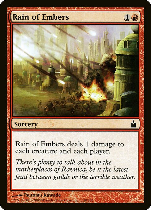 Rain of Embers - Ravnica: City of Guilds - 138