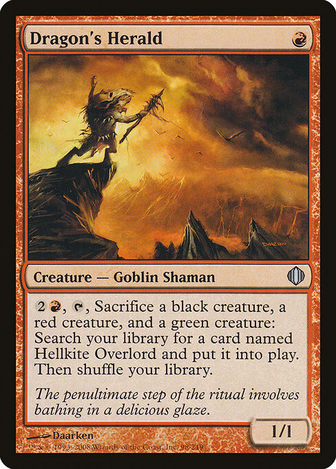 Dragon's Herald - Shards of Alara - 98