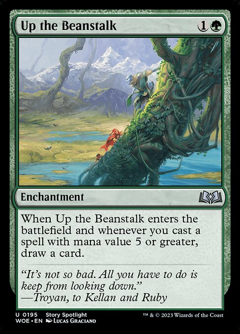 Up the Beanstalk - Wilds of Eldraine - 195