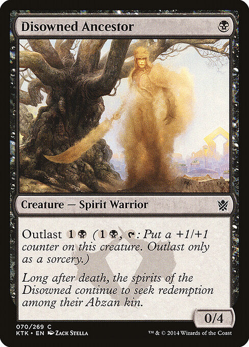 Disowned Ancestor - Khans of Tarkir - 70