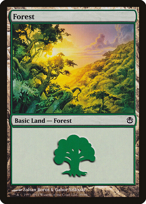 Forest - Duel Decks: Ajani vs. Nicol Bolas - 39