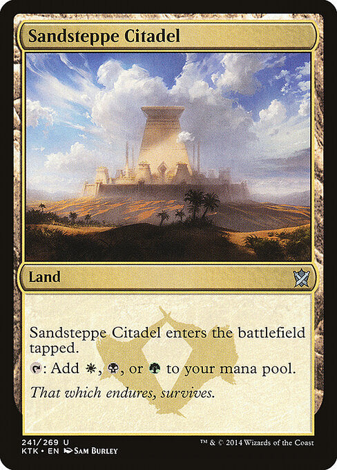 Sandsteppe Citadel - Khans of Tarkir - 241