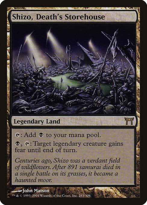 Shizo, Death's Storehouse - Champions of Kamigawa - 283