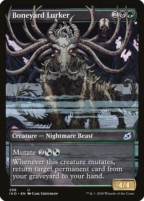 Boneyard Lurker - Ikoria: Lair of Behemoths - 298