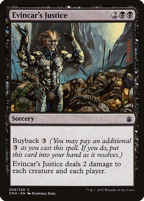 Evincar's Justice - Commander Anthology - 58