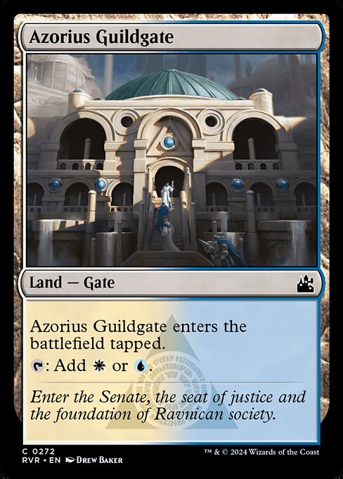 Azorius Guildgate - Ravnica Remastered - 272