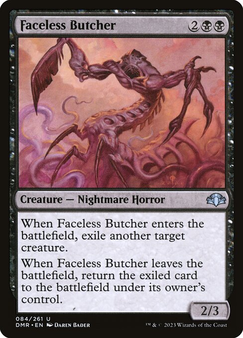 Faceless Butcher - Dominaria Remastered - 84