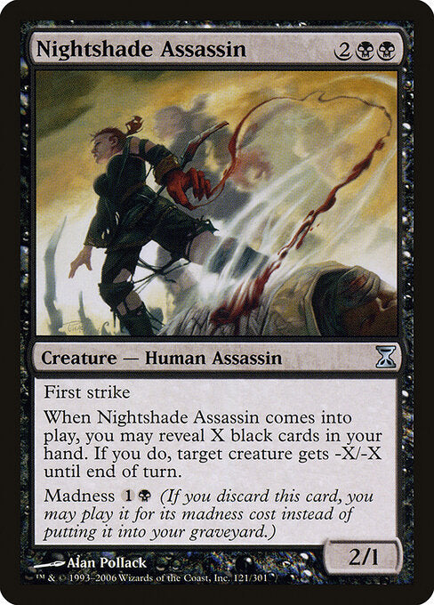 Nightshade Assassin - Time Spiral - 121