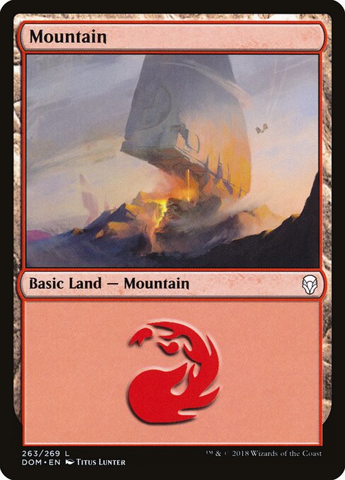 Mountain - Dominaria - 263