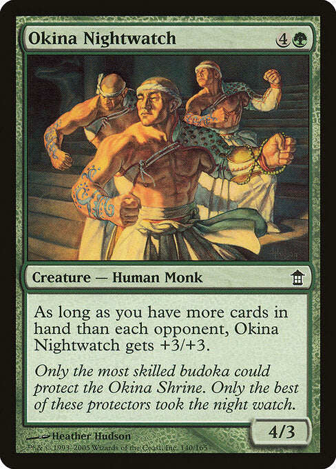 Okina Nightwatch - Saviors of Kamigawa - 140