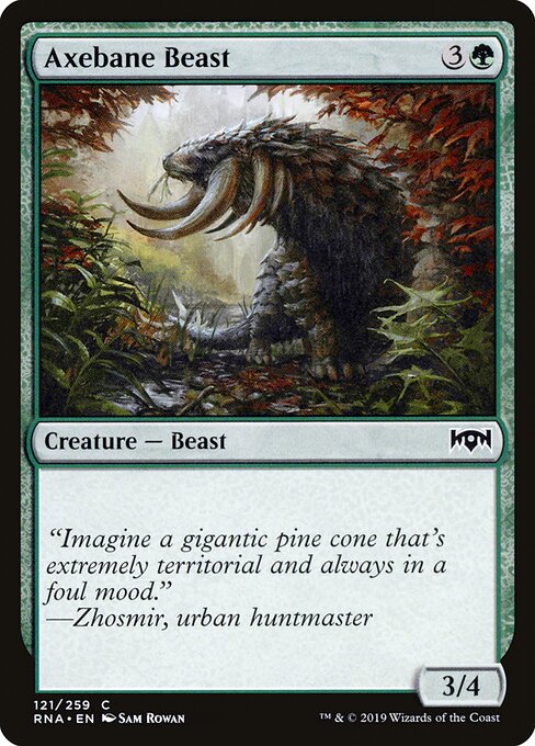 Axebane Beast - Ravnica Allegiance - 121