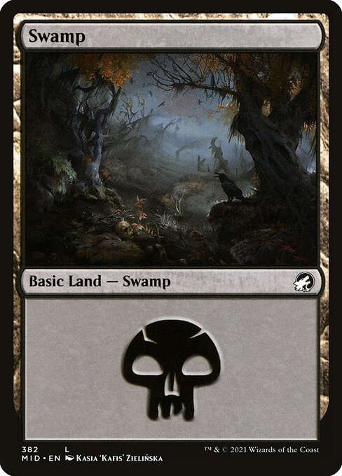 Swamp - Innistrad: Midnight Hunt - 382