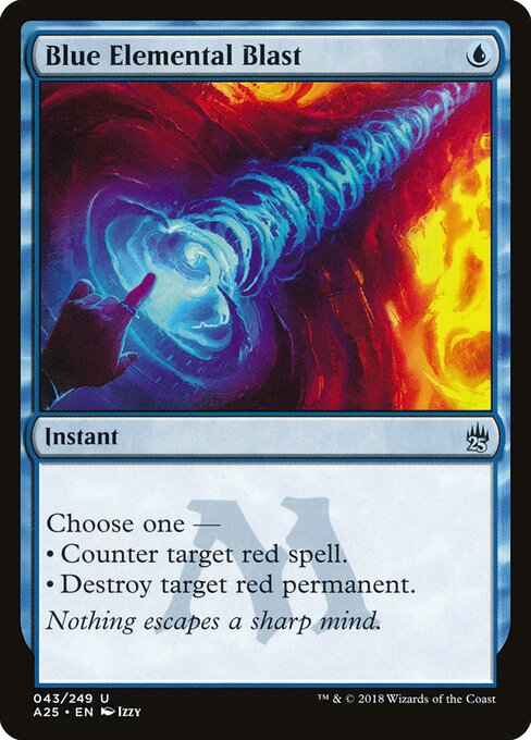 Blue Elemental Blast - Masters 25 - 43