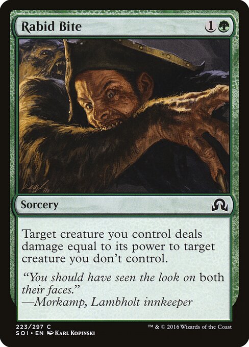 Rabid Bite - Shadows over Innistrad - 223