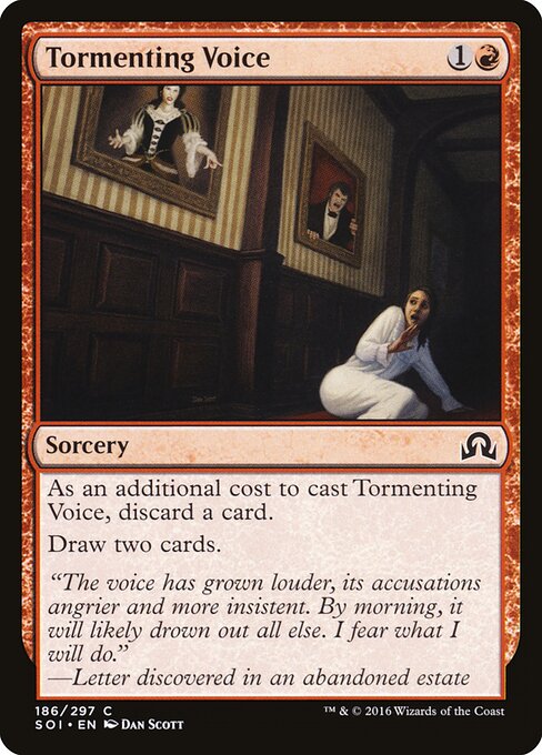 Tormenting Voice - Shadows over Innistrad - 186