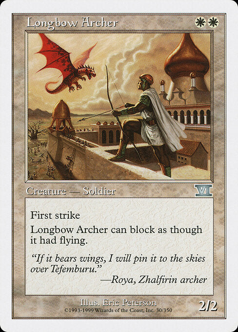 Longbow Archer - Classic Sixth Edition - 30