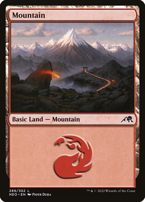 Mountain - Kamigawa: Neon Dynasty - 289