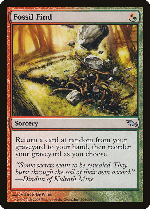 Fossil Find - Shadowmoor - 206
