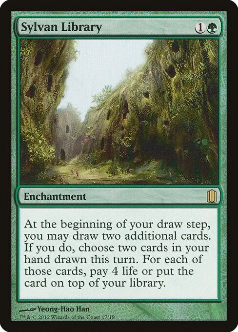 Sylvan Library - Commander's Arsenal - 17