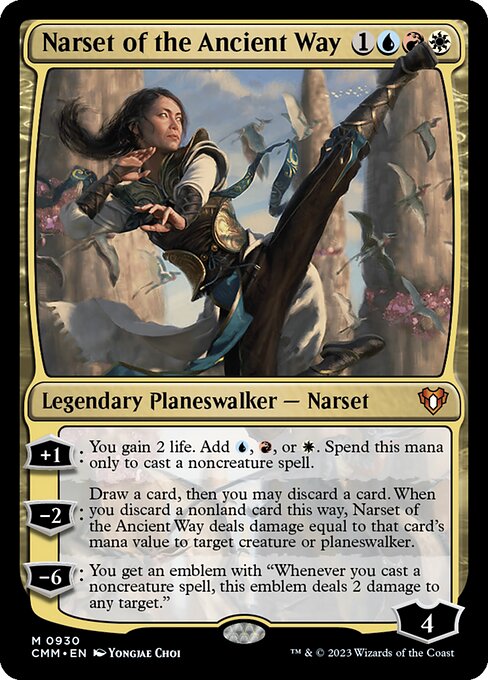 Narset of the Ancient Way - Commander Masters - 930