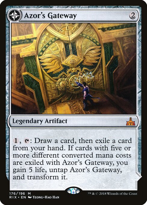 Azor's Gateway // Sanctum of the Sun - Rivals of Ixalan - 176