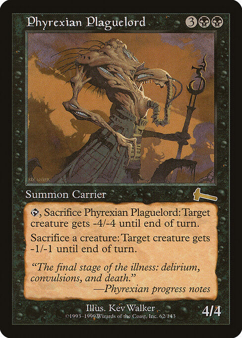 Phyrexian Plaguelord - Urza's Legacy - 62