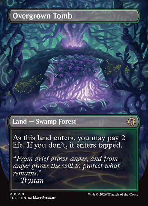 Overgrown Tomb // Overgrown Tomb - Lorwyn Eclipsed - 350