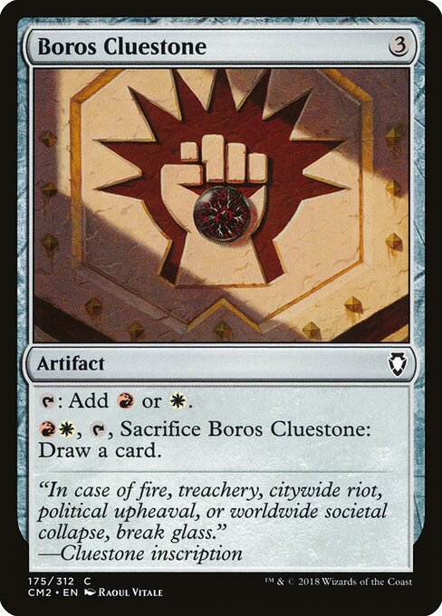 Boros Cluestone - Commander Anthology Volume II - 175