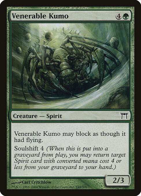 Venerable Kumo - Champions of Kamigawa - 248