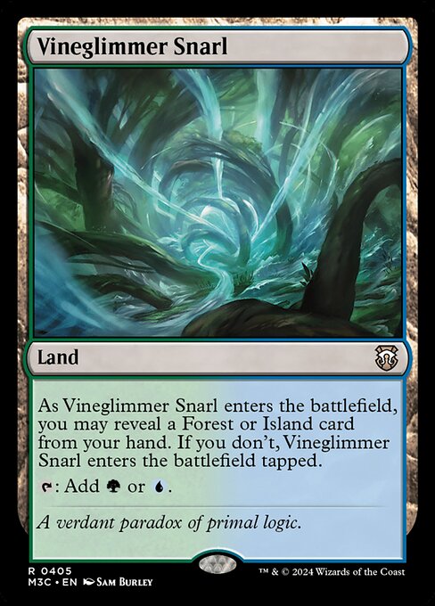 Vineglimmer Snarl - Modern Horizons 3 Commander - 405