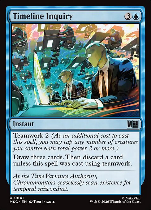 Timeline Inquiry - Marvel Super Heroes Commander - 641