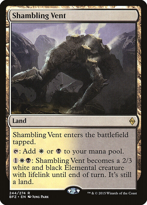Shambling Vent - Battle for Zendikar - 244