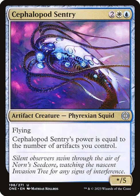 Cephalopod Sentry - Phyrexia: All Will Be One - 198