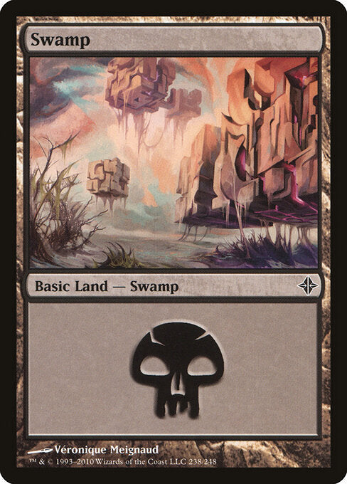 Swamp - Rise of the Eldrazi - 238