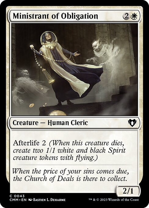 Ministrant of Obligation - Commander Masters - 43