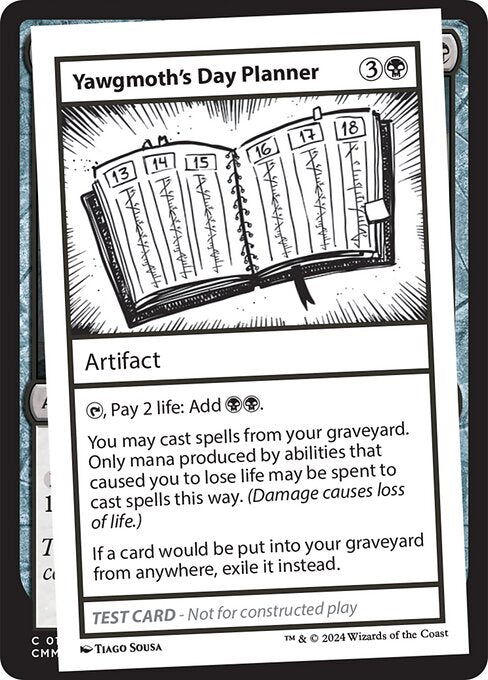 Yawgmoth's Day Planner - Mystery Booster 2 - 555