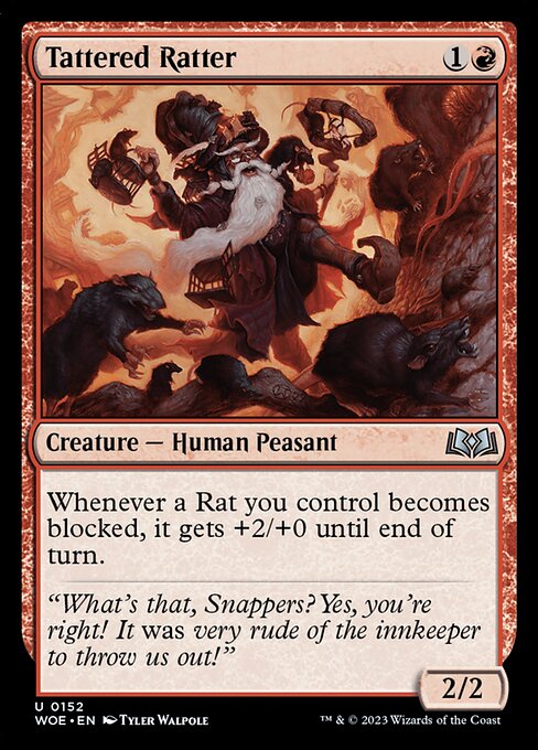 Tattered Ratter - Wilds of Eldraine - 152