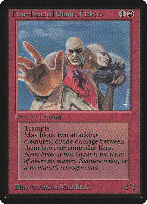 Two-Headed Giant of Foriys - Limited Edition Beta - 180
