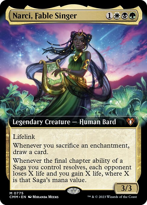 Narci, Fable Singer - Commander Masters - 775