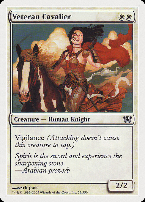 Veteran Cavalier - Ninth Edition - 52