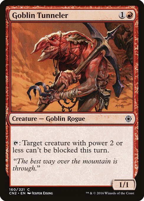 Goblin Tunneler - Conspiracy: Take the Crown - 160