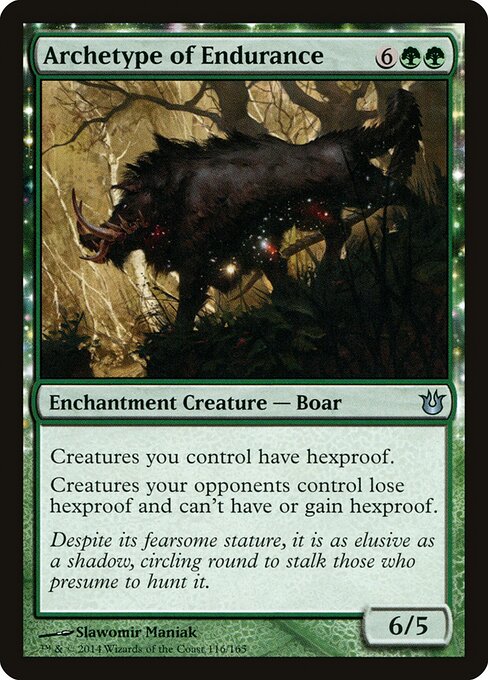 Archetype of Endurance - Born of the Gods - 116
