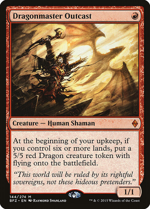 Dragonmaster Outcast - Battle for Zendikar - 144