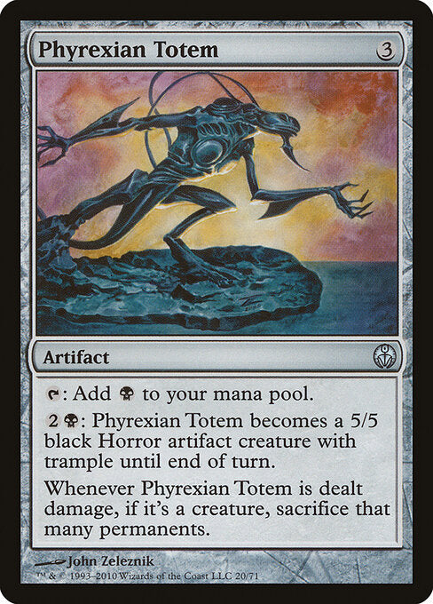 Phyrexian Totem - Duel Decks: Phyrexia vs. the Coalition - 20