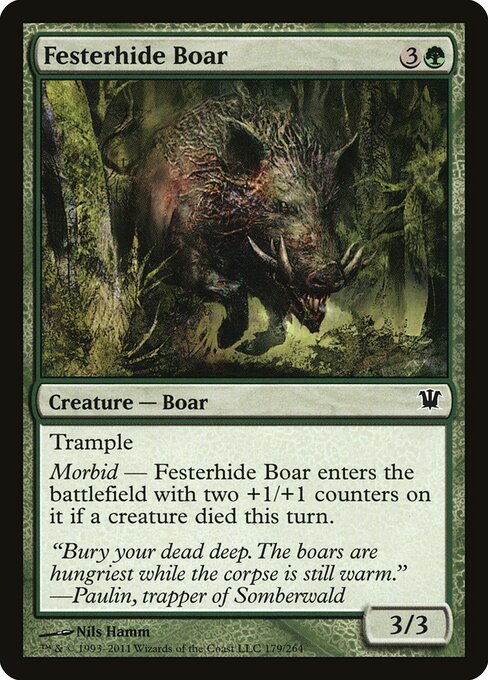 Festerhide Boar - Innistrad - 179