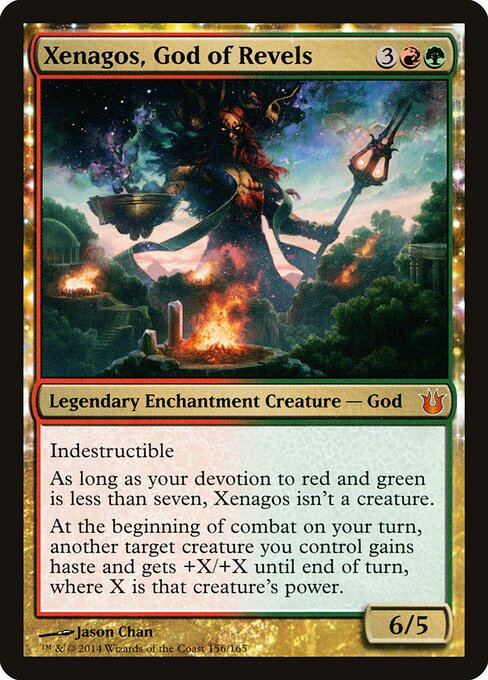 Xenagos, God of Revels - Born of the Gods - 156