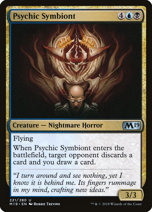 Psychic Symbiont - Core Set 2019 - 221
