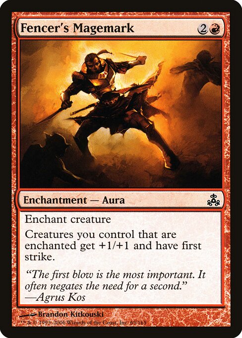 Fencer's Magemark - Guildpact - 65